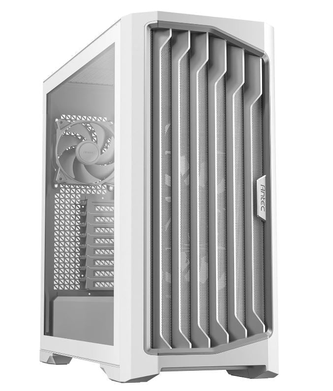 Antec P1 FT Editor's choice, ATX, E-ATX, Antec Iunity, USB C, 4mm Tempered glass, 4090X ready, 4x Storm T3 PWM Fan Gaming Case White (LS)