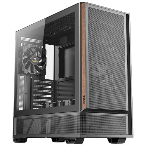 Antec P30 Air 478×222×465 mm, Steel+Plastic+Wood, ATX/mATX/ITX, 4mm TG, 2xUSB3.0, Type-C, 7 slots, 2/1×3.5'/2.5', fans 5, GPU 405 mm Mid Tower Case