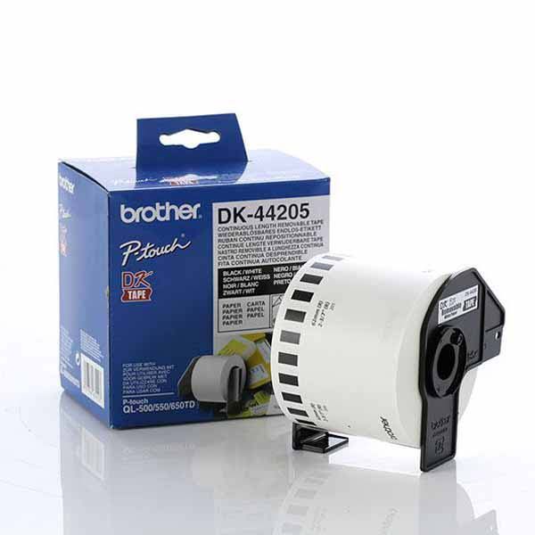 Brother 48M Removable White Roll 62mm x 30.48M COB-DK44205