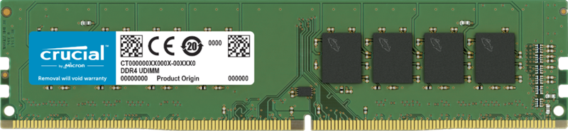 Micron (Crucial) CL22 Desktop MED4-1X16G32FRA-P