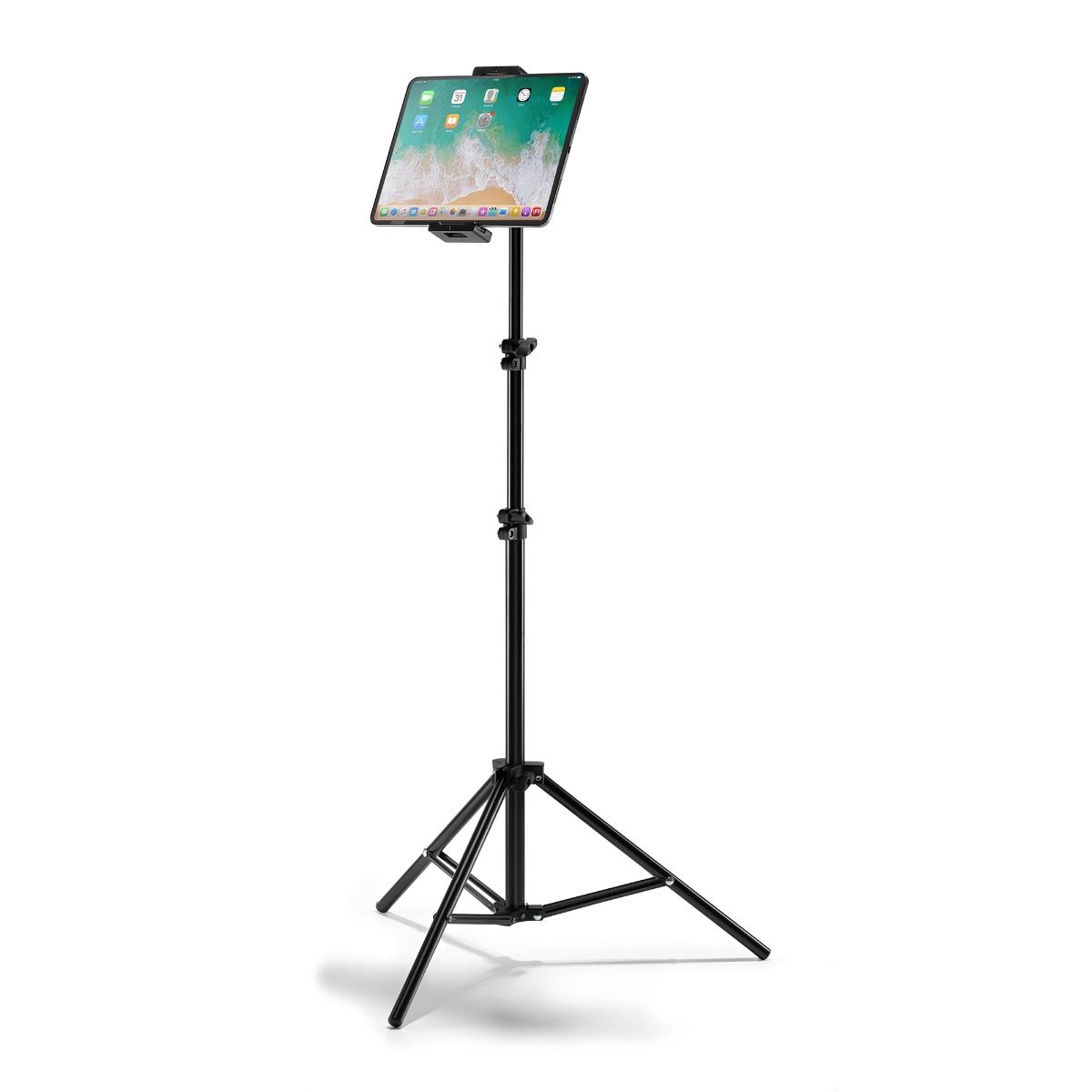 mbeat® activiva Universal Table and Smartphone Tripod foldable, lightweight, easy-to-use height-adjustable tripod with integrated tablet/phone