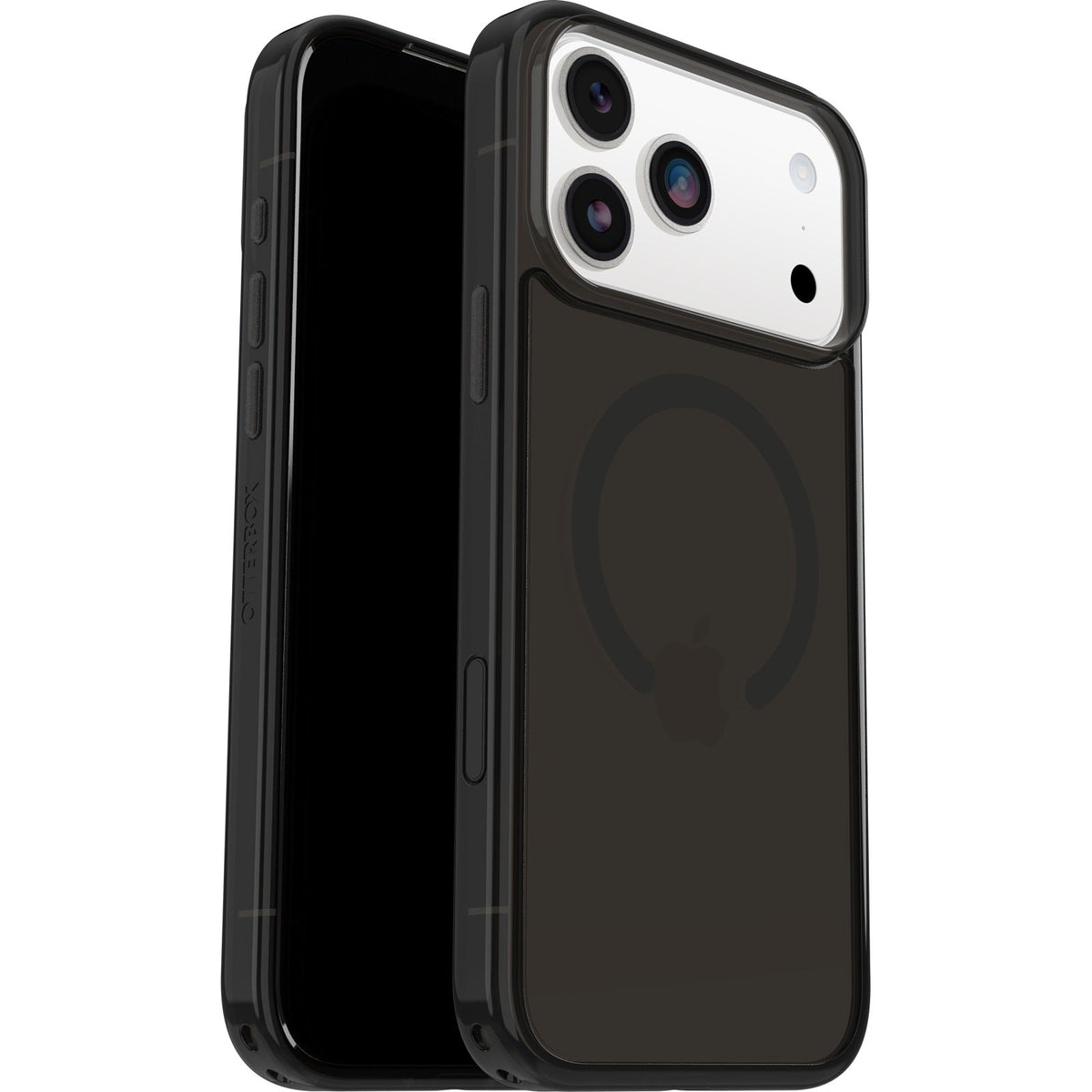 OtterBox Symmetry Clear MagSafe Apple iPhone 17 Pro Max (6.9') Case Black Mist (Clear / Black) -(77-98876),DROP+ 3X Military Standard,7 Years Warranty