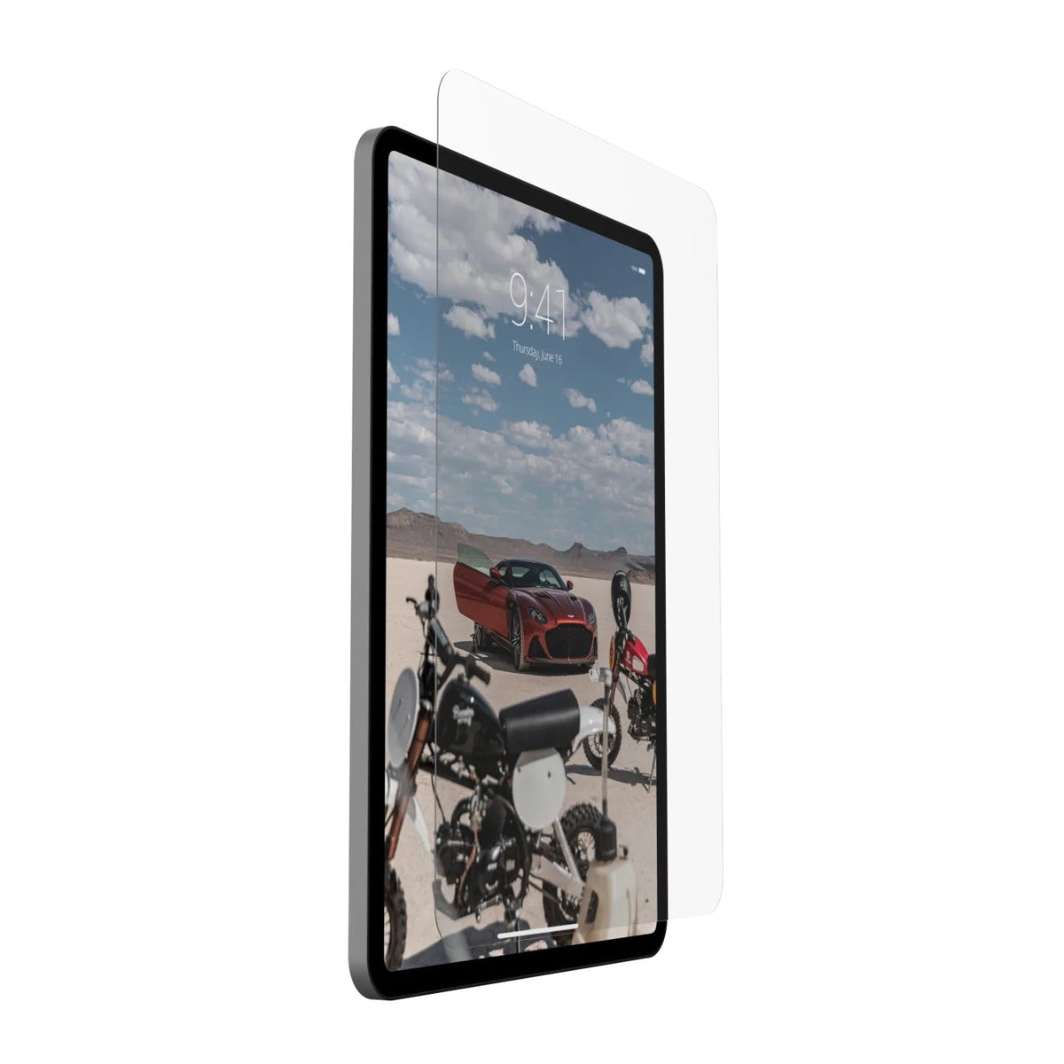 UAG Shield Plus Apple iPad (10.9') (10th Gen) Tempered Glass Screen Protector - Clear (1233901P0000), Antimicrobial,Scratch Resistant, 1 Year Warranty