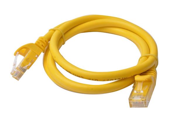 8ware RJ45 Cable CB8W-PL6-1YEL
