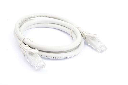 8Ware CAT6A Cable 1m - Grey Color RJ45 Ethernet Network LAN UTP Patch Cord Snagless Cables CB8W-PL6A-1GRY