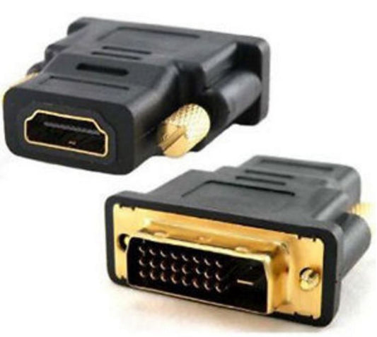 Astrotek DVI-D to HDMI Adapter Converter Male to Female Cables CBAT-DVIDHDMI-MF