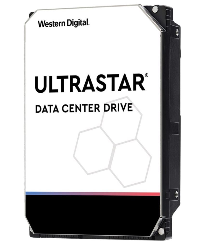 Western Digital WD Ultrastar 16TB 3.5' Enterprise HDD SATA 512MB 7200RPM 512E SE DC HC550 24x7 Server 2.5mil hrs MTBF 5yrs