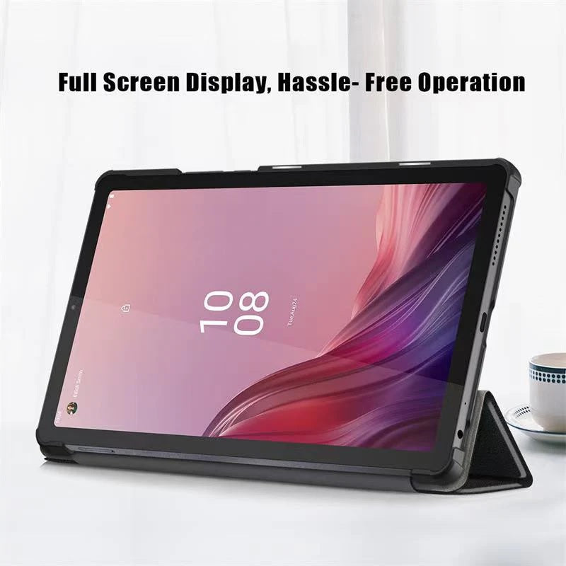 USP Lenovo Idea Tab Pro (12.7') Folio Case Black - Anti-Scratch Microfiber Interior, PU Leather, Wear Resistant, Soft Touch,