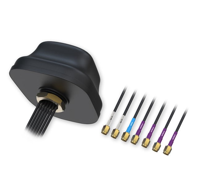 Teltonika 5G COMBO MIMO MOBILE/GNSS/WIFI ROOF SMA ANTENNA IoT / LTE NHT-PR1KC640
