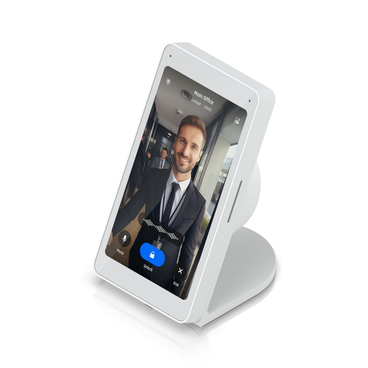 Ubiquiti Intercom Viewer Table Stand, Metal table stand for Intercom Viewer Network - UniFi NHU-INTERCOM-VIEWER-TS