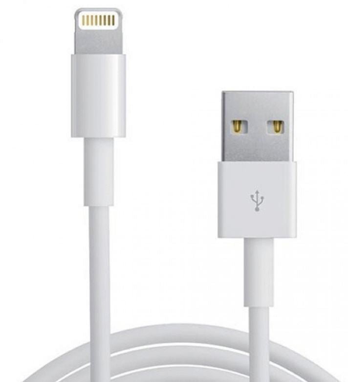 Astrotek 1m USB Lightning Data Sync Charger White Color Cable for iPhone X 9 8 7S 7 Plus 6S 6 Plus 5 5S iPad Air Mini iPod