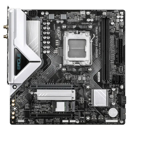B840M EAGLE ,AMD AM5 B850, Ryzen 7000/8000/9000, 4xDDR5 256GB EXPO/XMP, PCIe 5.0 x16, 2xM.2, 4xSATA, 2.5GbE LAN, Wi-Fi 6E, HDMI, DP, USB-C/3.2