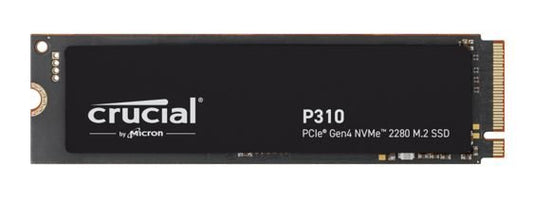 Crucial P310 1TB Gen4 2280 NVMe SSD 7100/6000 MB/s R/W 220TBW 1000K/1200K IOPS 1.5M hrs MTTF Full-Drive Encryption M.2 PCIe4 5yrs