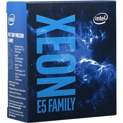 Intel E5-2637v4 Quad Xeon CPU 3.5Ghz 15MB CACHE 135W, Boxed, 3 Year Warranty