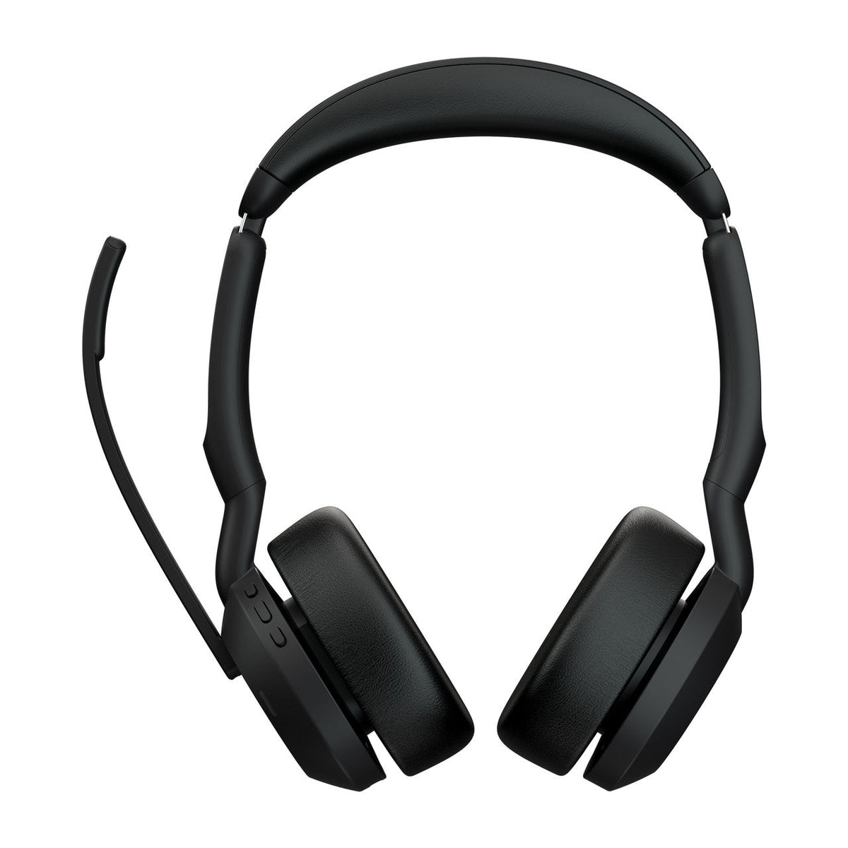 Jabra Evolve2 55, USB C, Stereo, UC, Active Noise Cancellation (ANC), Link 380 Bluetooth® Adapter ,30m Wireless Range, 18 Hours Battery Life