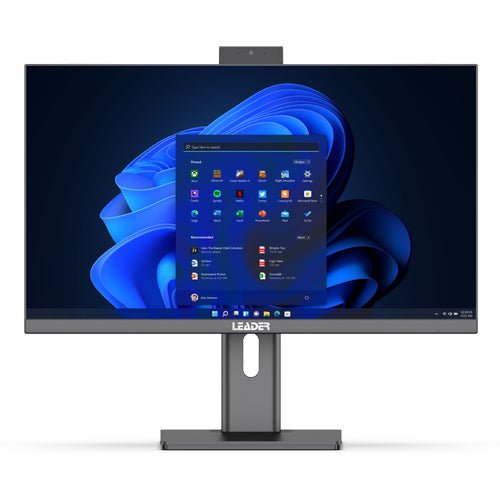 Leader Visionary AIO, 23.8' FHD, Intel i5-13420H, 16GB DDR4, 1TB NVMe SSD, Wi-Fi 6, 2M Camera, VESA, 1 Year Warranty, Windows 11 PRO, Keyboard & Mous