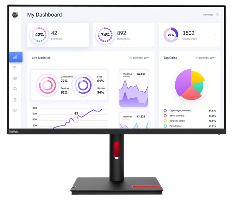 Lenovo RJ45 Monitor MNLEN-T32P30