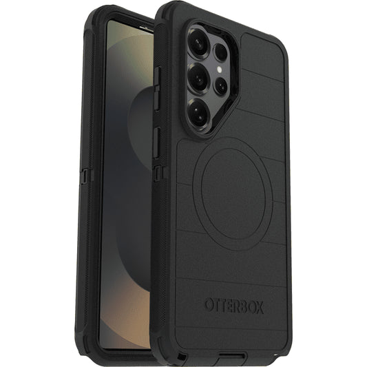 OtterBox Defender Pro Magnets Samsung Galaxy S26 Ultra 5G (6.9') Case Black - (77-99859), DROP+ 7X Military Standard, Tri-Layer, 7 Years Warranty