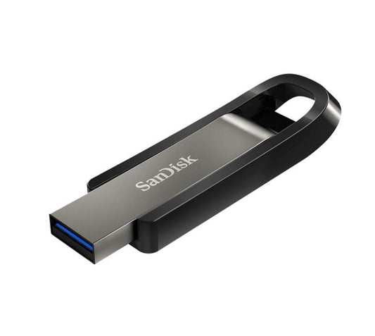 SanDisk 256GB Extreme GO USB3.2 Metal Flash Drive USB-A 400MB/s SecureAccess™ encryption software2 Lifetime Lifetime Warranty Black (LS)