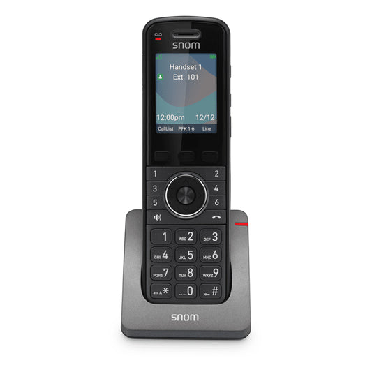 SNOM M55 DECT Handset, Bluetooth, HD Audio Quality, Long Standby time, Backlit Keys, Advanced Audio Quality, For PSU Use IPS-4661-AU