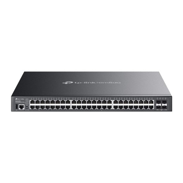 TP-Link SG5452XMPP Omada 48-Port Gigabit Stackable Lite L3 Managed PoE++ Switch with 4× 10G Slots