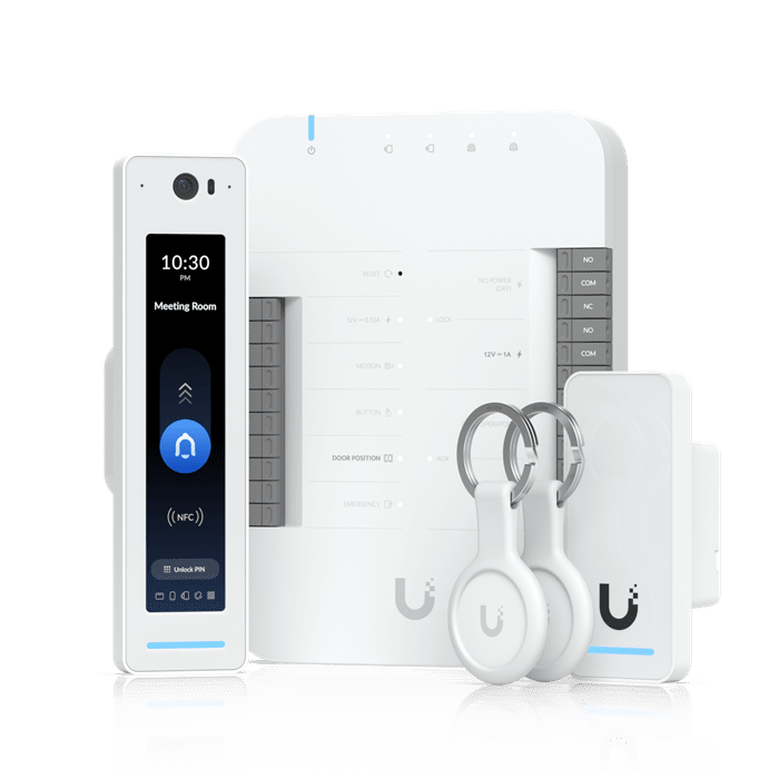 Ubiquiti UniFi Access Gen 2 Pro Starter Kit - Comprehensive UniFi Access Starter Kit - UniFi Dream Machine Pro required
