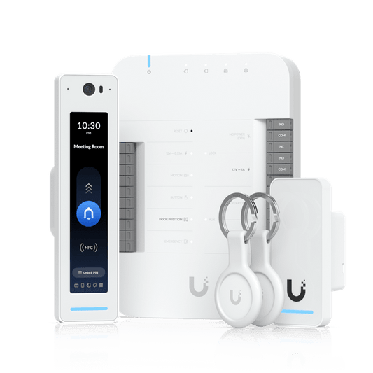 Ubiquiti UniFi Access Gen 2 Pro Starter Kit - Comprehensive UniFi Access Starter Kit - UniFi Dream Machine Pro required