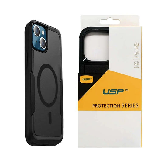 USP Apple iPhone 16 Pro Max (6.9') Armor Rugged Case With MagSafe Black - Military-Grade, Multi layers, No-Slip, Sleek, 3 Year Warranty