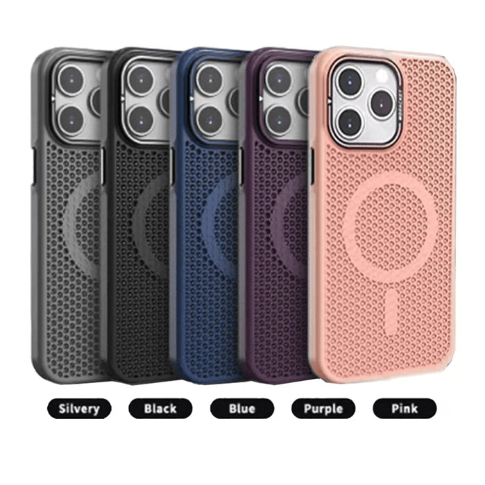 USP Apple iPhone 17 Pro Max (6,9') Armor 3D Mesh Case with MagSafe Black- Fragiile Surface, TPU Bumper, Drop Resistance, 5 Years Warranty