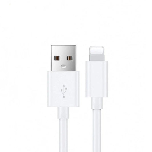 USP Lightning to USB-A Cable (1M) White - Quick Charge & Connect, Fast Charge, Durable & Reliable, Apple iPhone/iPad/MacBook, 2 Years Warranty