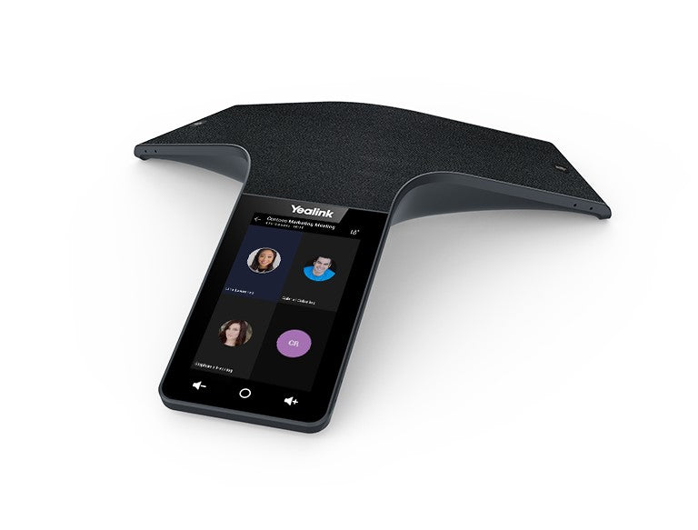 Yealink CP965 CP965 Flagship HD IP Teams Conference Phone, Android, 5'' Touch Screen, HD Audio, Noise Proof Technology,